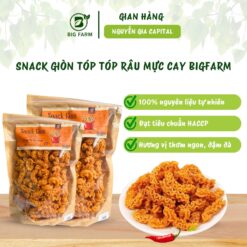 Alternative view of Snack Giòn Tóp Tóp Râu Mực Cay Bigfarm