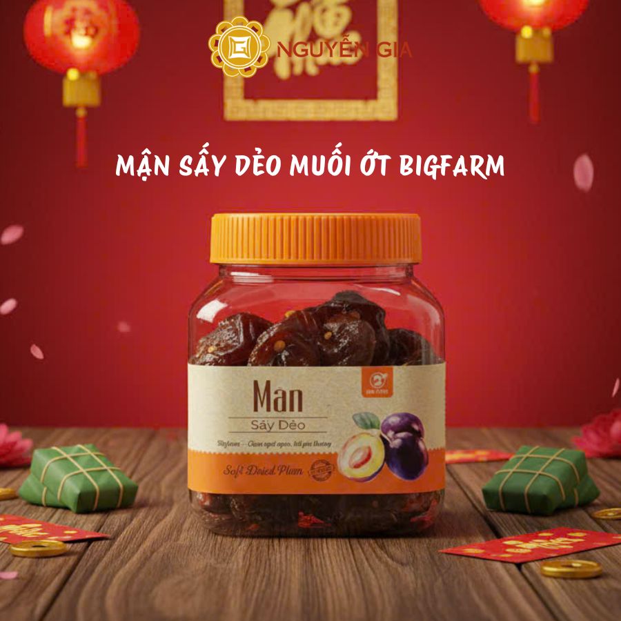 Mơ gừng sấy dẻo 250g