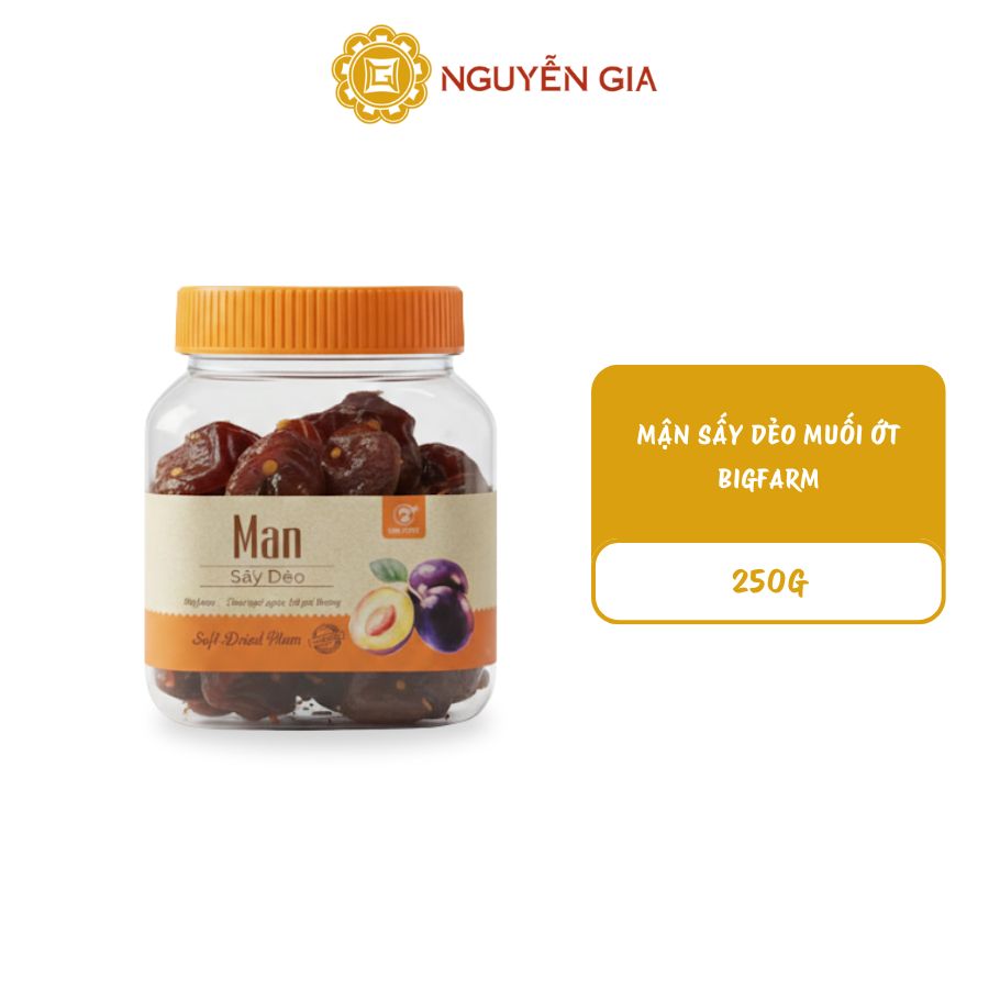 Mơ gừng sấy dẻo 250g - Ảnh 2
