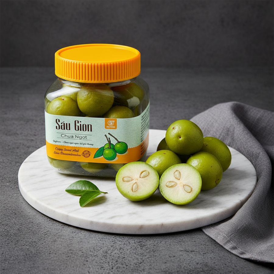 Sấu giòn chua ngọt 250g - Ảnh 2