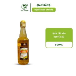 Giấm táo mèo Nguyễn Gia 500ml