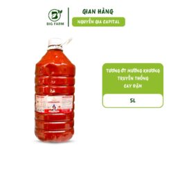 Tương ớt Mường Khương cay đậm 5L