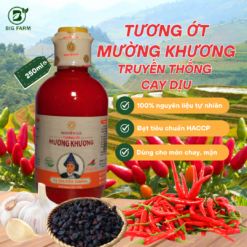 Tương ớt Mường Khương cay đậm 1