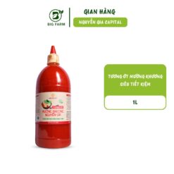Tương ớt Mường Khương siêu tiết kiệm 1L