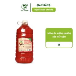 Tương ớt Mường Khương siêu tiết kiệm 5L